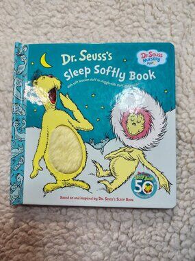 Dr Seuss Sleep Softly Board Book Touch Feel Interactive Toddler Random House